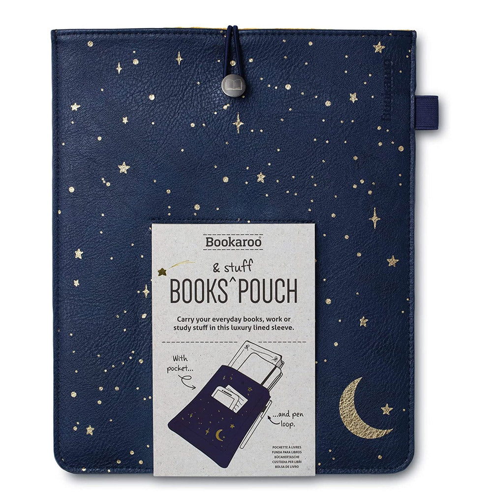 Moon and Stars Books and Stuff Pouch