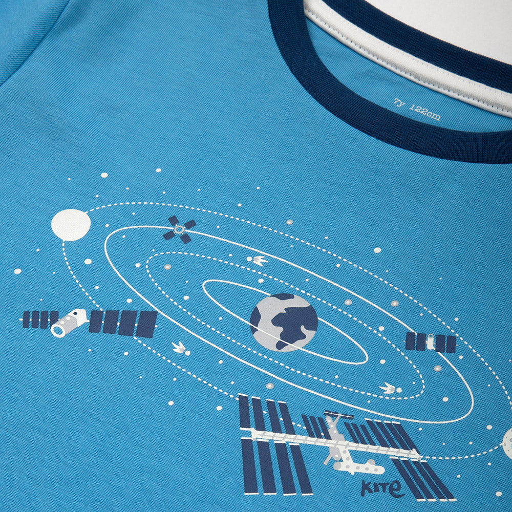 100% Organic Cotton International Space Station T-Shirt - 