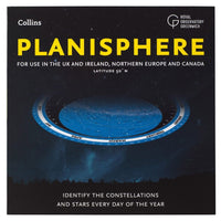 Collins Planisphere: Latitude 50°N – for use in the UK and Ireland, Northern Europe and Canada