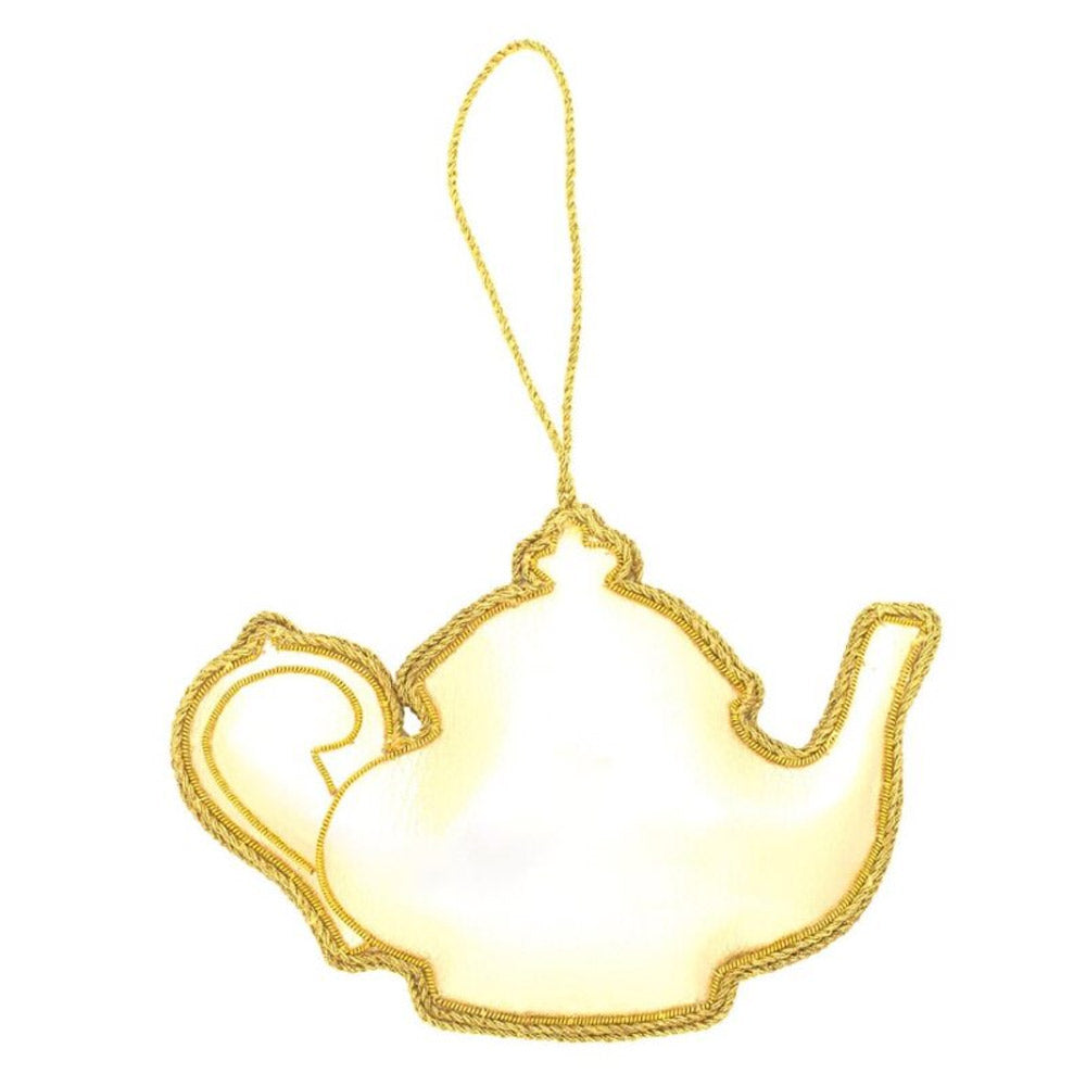 Black Royal Teapot Decoration - 