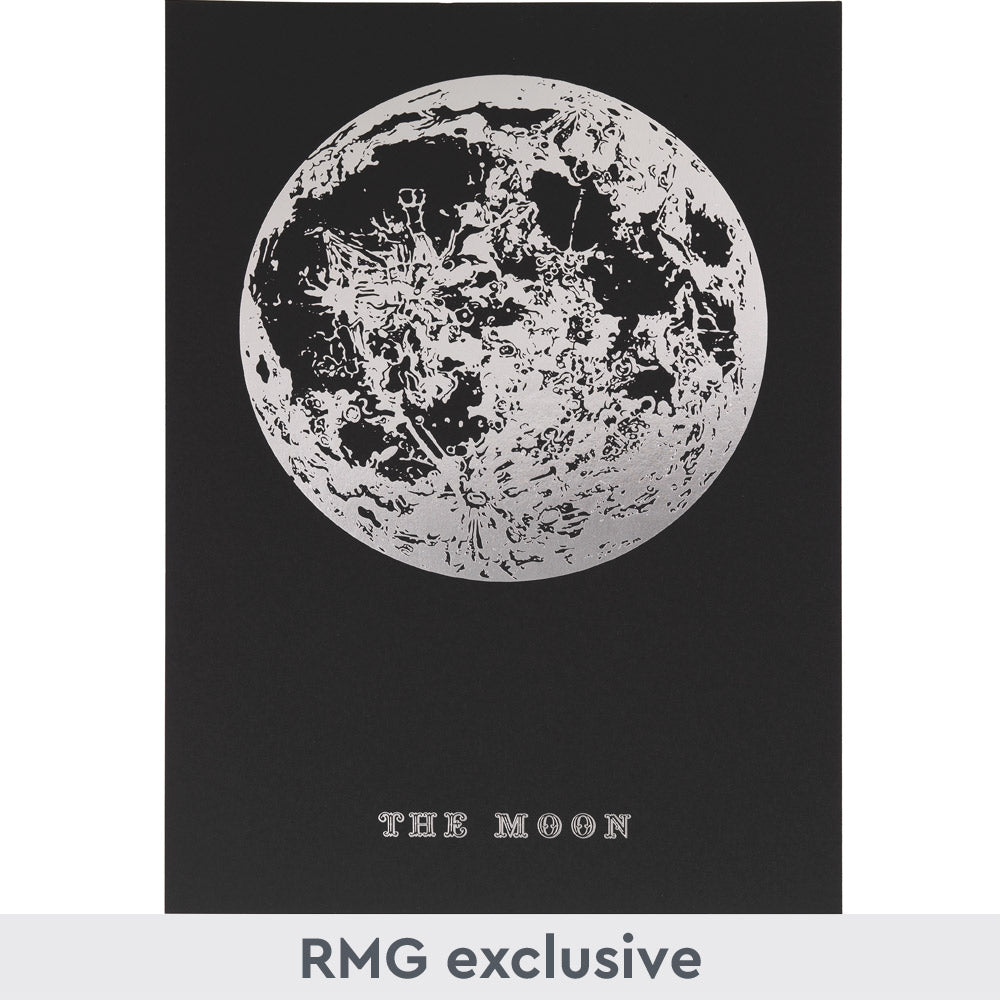 Silver Moon A3 Print - 