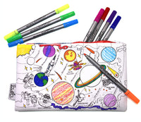 Space Colour-in Pencil Case