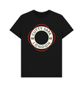 Black Printed T-shirt Front