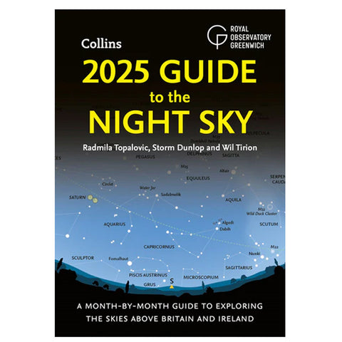 Cover of 2025 Guide to the Night Sky.