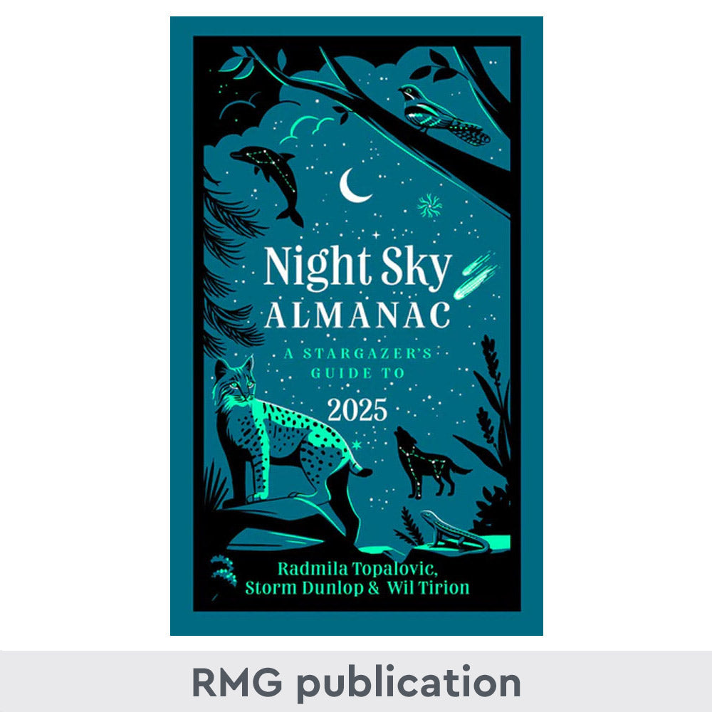 Night Sky Almanac 2025: A Stargazer’s Guide by Radmila Topalovic, Stor ...