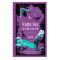 Cover of 'Night Sky Almanac' for 2026 with celestial designs and text on a purple background