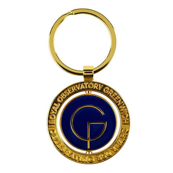 Royal Observatory Greenwich 350 Celebration Spin Keyring – Royal