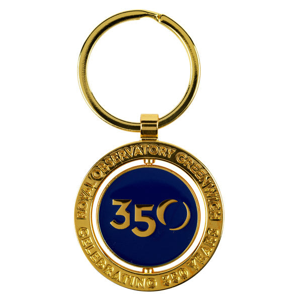 Royal Observatory Greenwich 350 Celebration Spin Keyring – Royal
