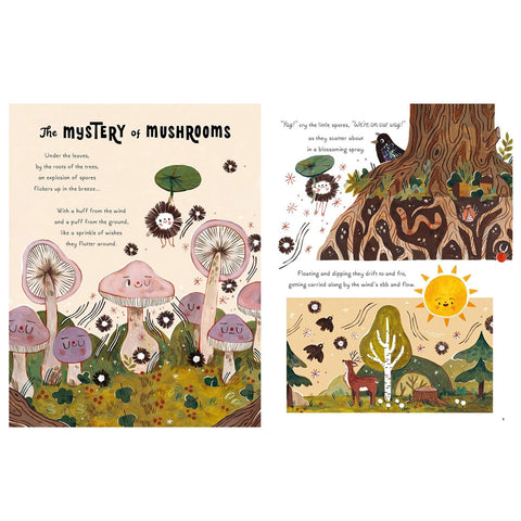 Illustrated pages from 5 Minute Nature Stories.