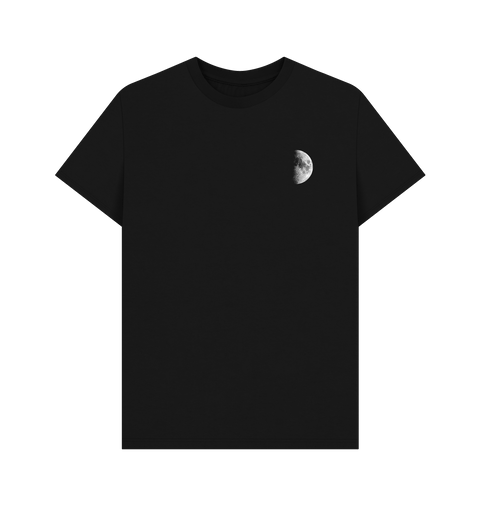 Black Printed T-shirt Front