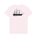 Pink Printed T-shirt Back