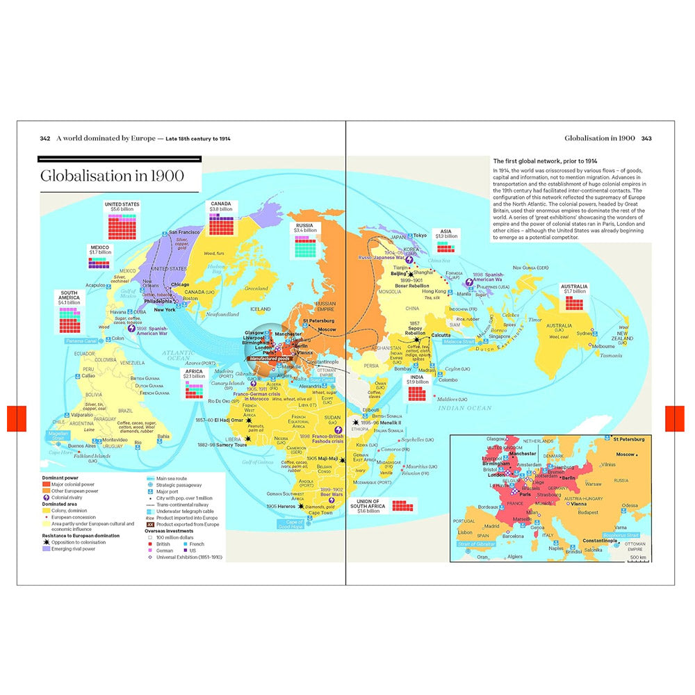 A History of the World in 500 Maps by Christian Grataloup – Royal ...