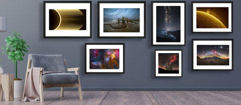 Astronomy Photographer of the Year prints.