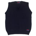 National Maritime Museum Arthur Beale Navy V Neck Sleeveless Sweater