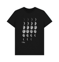Black Printed T-shirt Front