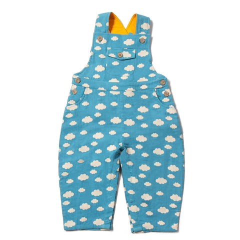 Blue Clouds 100% Organic Cotton Dungaree