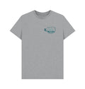 Grey t-shirt with a small Cutty Sark graphic on the chest  
