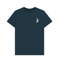 Denim Blue Printed T-shirt Front