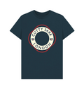 Denim Blue t-shirt with Cutty Sark London life ring design on the front