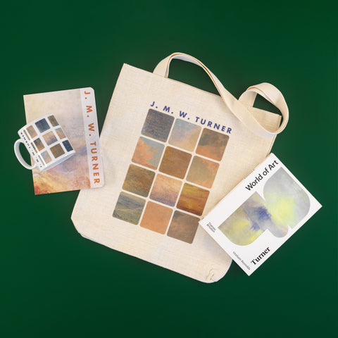 J.M.W Turner tote bag, mug and books