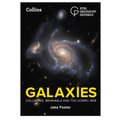 Book cover of 'Galaxies' by Jake Foster with a galaxy image on a black background.