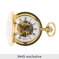 Royal Observatory Greenwich Gold Half Hunter Pocket Watch