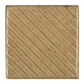 Square tile with a diagonal striped pattern 