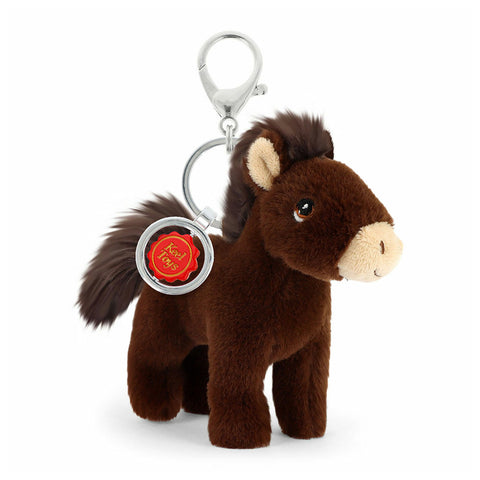 Plush toy horse keychain 