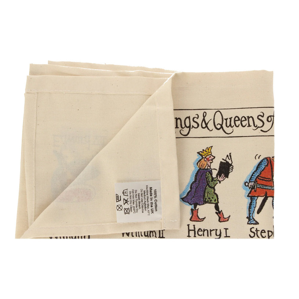British Kings & Queens Tea Towel - 