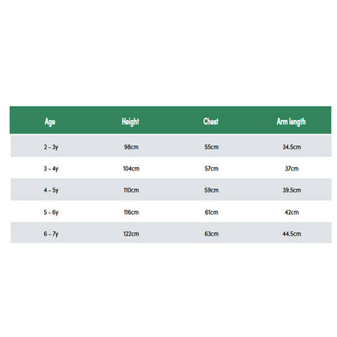 sizing chart