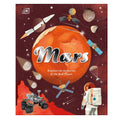 Book cover of 'Mars' by DK with space-themed illustrations and text.