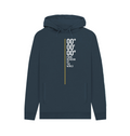 Navy Printed Prime Meridian of the World logo sweatshirt