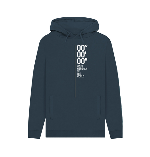 Navy Printed Prime Meridian of the World logo sweatshirt