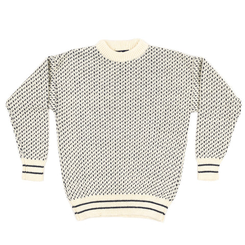 100% Wool Nordic Sweater