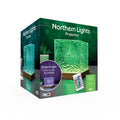 Boxed 'Northern Lights' projector with green light display