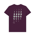 Purple Printed T-shirt Back