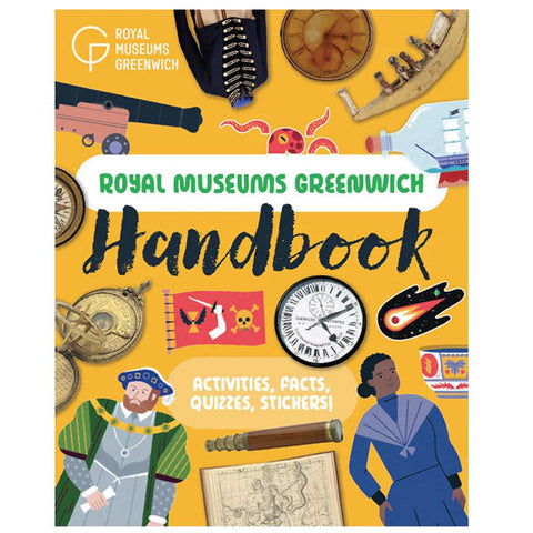 Cover of the Royal Museums Greenwich Handbook.