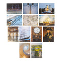 Collage of postcards featuring various images including Cutty Sark ship, Shepherd Gate clock, and other Royal Museums Greenwich sites and objects