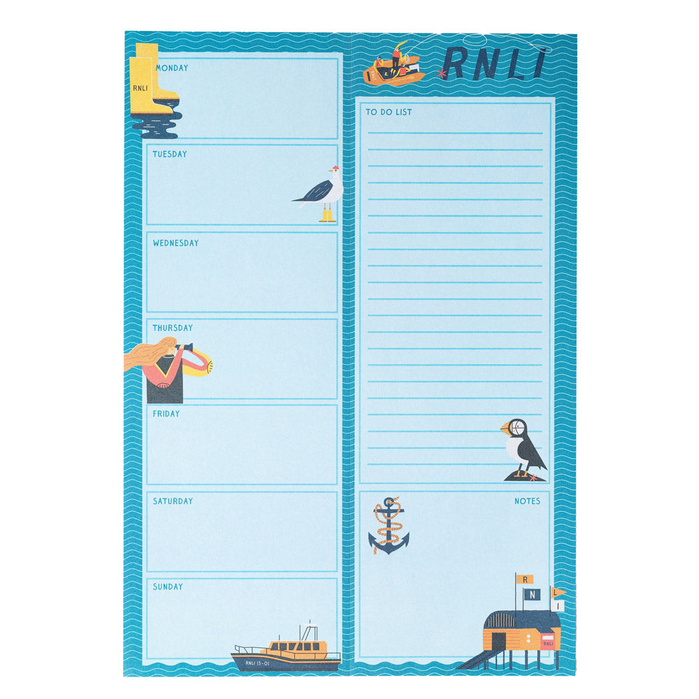 RNLI Weekly Planner