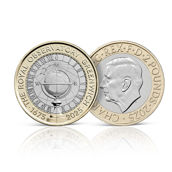 Royal Observatory Greenwich 350 Celebration Brilliant Uncirculated