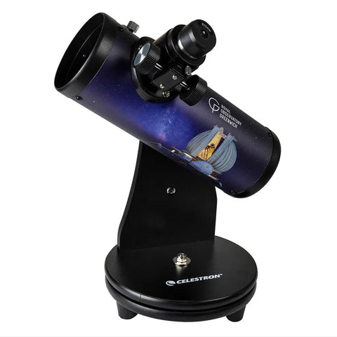 First Scope Celestron telescope with licenced Royal Observatory Greenwich branding.