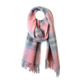 pink scarf