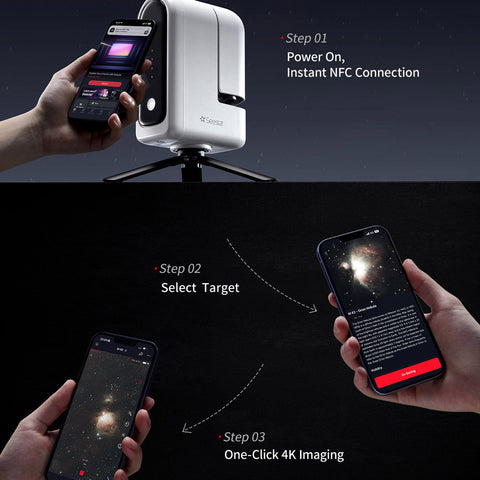 ZWO Seestar S30 Pro All-in-One Smart APO Telescope & Tripod