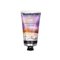 A squeeze tube of Winter Solstice Hand Cream with a purple and lavender label featuring a winter landscape illustration, set against a plain white background.