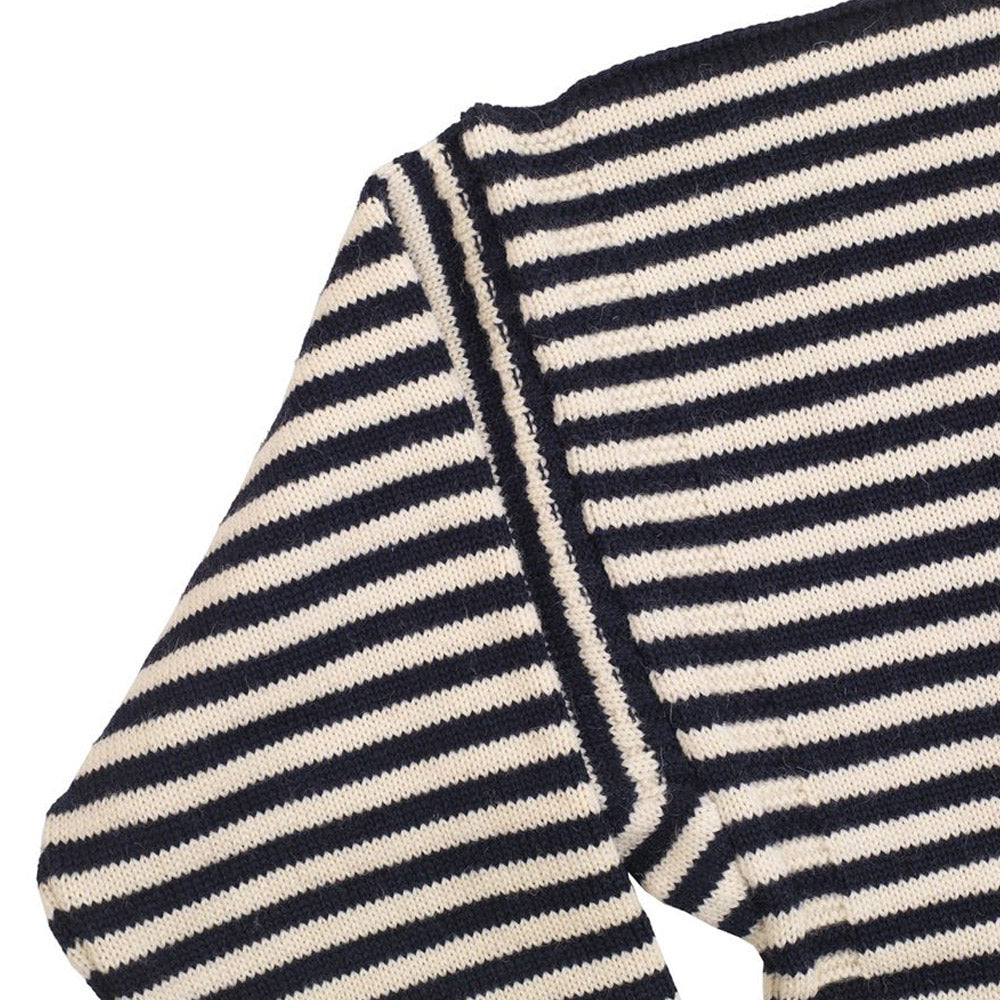 Buy Rocquaine Striped Guernsey Sweater | Royal Museums Greenwich ...