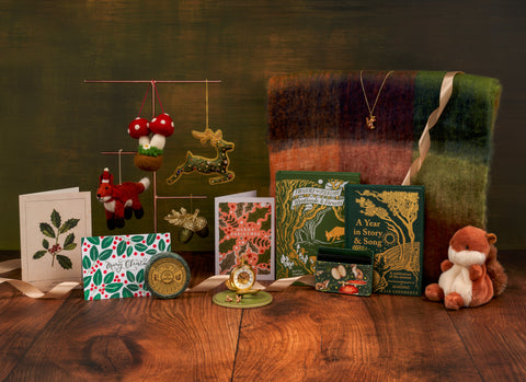 A selection of woodland-themed gifts.