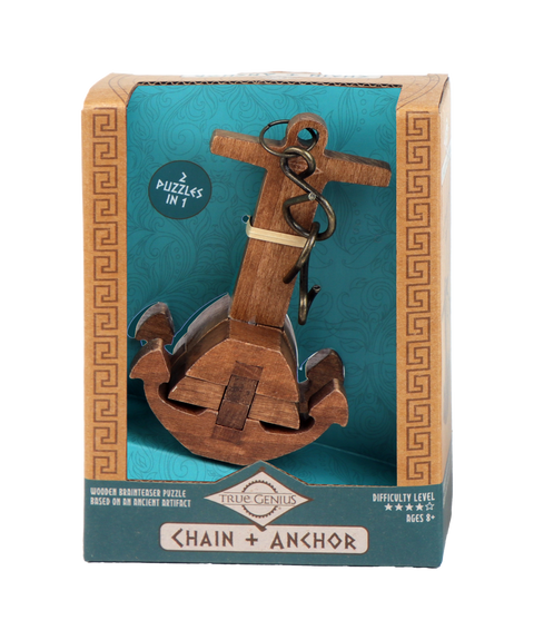 Chain and Anchor Wooden Puzzle