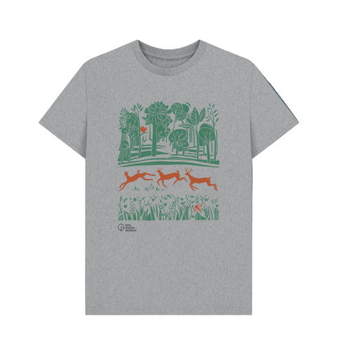 Athletic Grey  Greenwich Park Printed T-shirt 