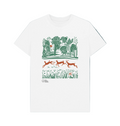 Greenwich Park Front Print T-Shirt white