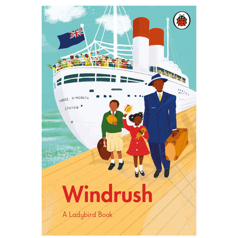 Illustrated cover of Windrush, A Ladybird Book.